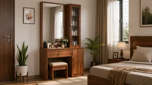 কাঠের ড্রেসিং টেবিল দাম